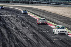 Rosell-Azcona-Paulsen at Silverstone