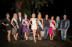 The new Miss YOKOHAMA with the jury and other finalists 