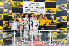 ADAC GT Masters 2014: Lausitzring Podium