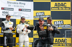 ADAC GT Masters 2014: Slovakiaring Podium