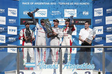 WTCC 2015: Argentina Podium Race 2