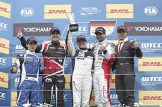 WTCC 2015: Germany Podium YOKOHAMA Trophy