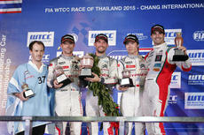 WTCC 2015: Thailand Podium Race 1
