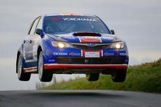 Max Christensen in Danish rallye championship