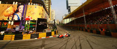 Run on regular roadways in the city the Macau Grand Prix draws large crowds every year