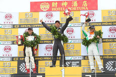 Macau GP Interport Podium