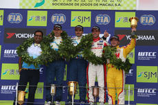 Macau GP WTCC Podium