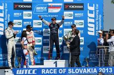WTCC Slovakiaring 2013 Podium Race 2