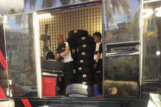 YOKOHAMA support team at rally
