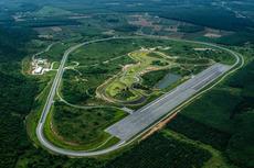 Aerial view of the Tire Test Center of Asia 