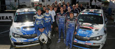 Team at ERC together with Young Mechanic Carina