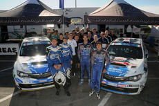 Team at ERC together with Young Mechanic Carina