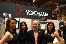 Rob Huff at YOKOHAMA Booth