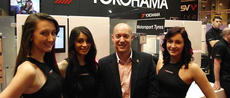 Rob Huff at YOKOHAMA Booth