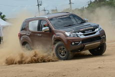Aoki´s racing car ISUZU Mu-X