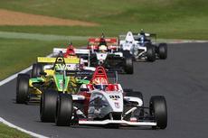 Arjun Maini leads the BRDC F4 field at Brands Hatch