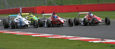 Action was close at Silverstone for the YOKOHAMA-shod BRDC F4 field