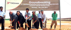 Groundbreaking ceremony on Batam Islan