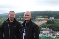 Left to right Rasmussen and Stoeckel
