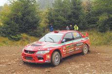 Marco Cavigioli Rally Mitsubishi Lancer on YOKOHAMA