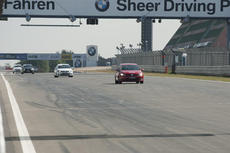 Cars at the Nürburgring during YOKOHAMA´s Summer Test Drive Event