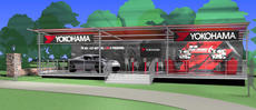 YOKOHAMA Pebble Beach Display Rendering