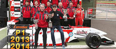 George Russell wins the 2014 BRDC Formula 4 Championship with Lanan Racing