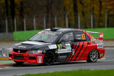 Fabio Francia on Mitsubishi Lancer EVO on YOKOHAMA