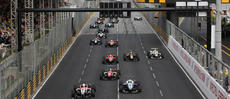 Start of 2013 Macau Grand Prix F3 race