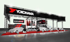 YOKOHAMA Tyre Booth at Tokyo Auto Salon