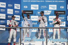 Podium Argentina