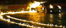 Hot Action at Top Gear Live Tour