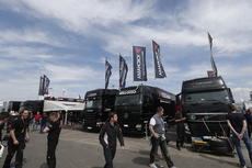 The YOKOHAMA trucks