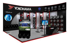 YOKOHAMA´s booth at Indonesia Auto Show 2015