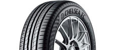 The Chelsea FC Edition of the YOKOHAMA BluEarth-A AE-50 tyre