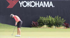 2015 Champion Kris Tamulis on 18th green