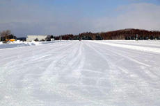 Flat snow track at TTCH