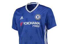 A close-up of the new shirt