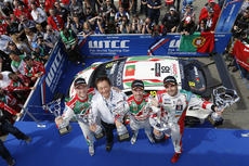 Monteiro celebrates Opening Race Podium