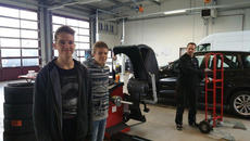 Students visiting Facilities 