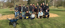 YOKOHAMA help at Düsseldorf Botanical Gardens_Group