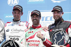 Monteiro wins ahead of Chilton and Huff in Hungary