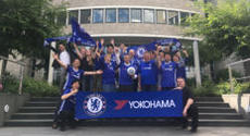 YOKOHAMA Europe celebrates Chelsea FC as Champions