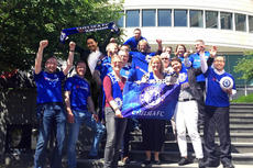 YOKOHAMA Germany celebrates Chelsea FC Triumph