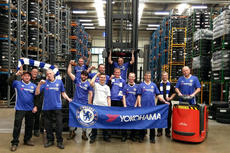 YOKOHAMA UK Warehouse celebrations