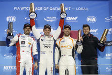 Chilton Winner opening race with Bennani in second and Gleason in third photo jean Michel le Meur