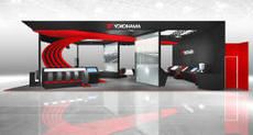 Image of the YOKOHAMA booth at Tokyo Motor Show 2017