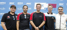 Some of the WTCC Top Drivers on final showdown in Qatar Photo Francoise Flamand
