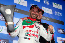 Tiago Monteiro at the Race of Portugal Best wishes and speedy recovery Tiago!