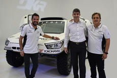 Tivoli DKR Team with YOKOHAMA Representative in Spain
